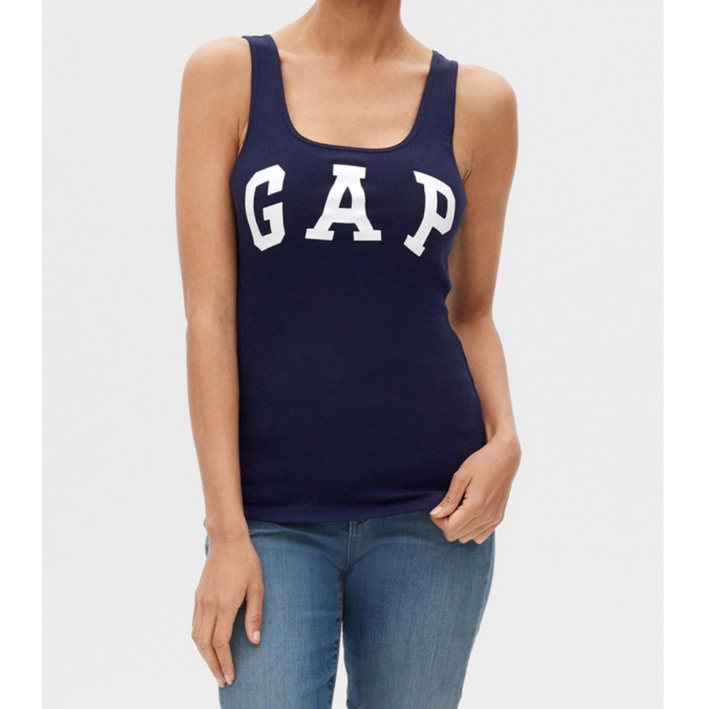 Gap Women's Navy Tank Top